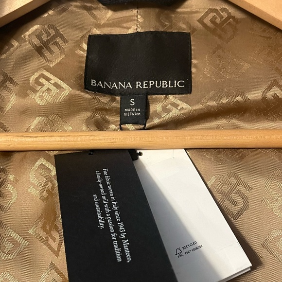 banana republic men’s camel coat size S - Picture 6 of 6